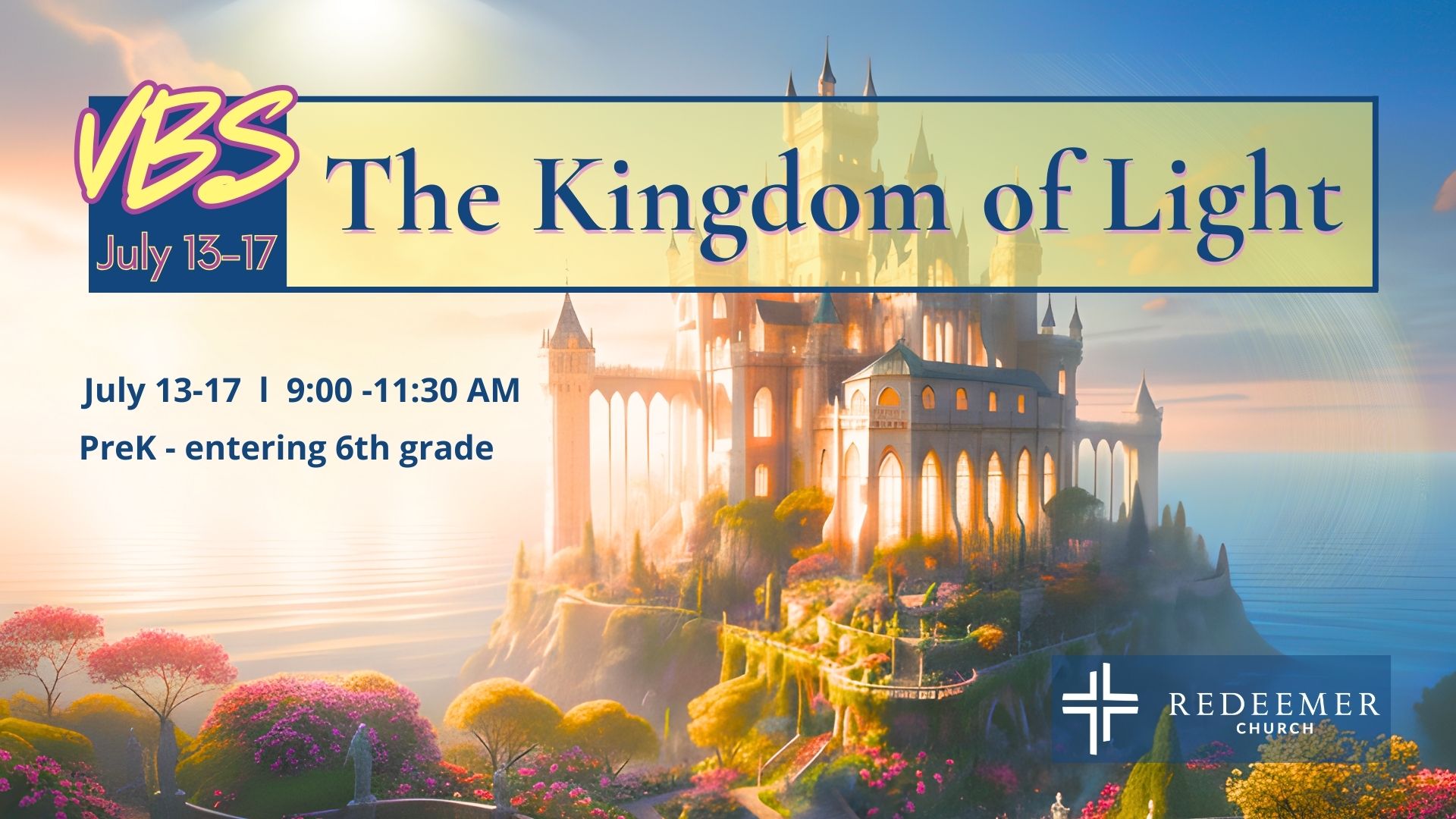 The Kingdom of Light VBS Graphic